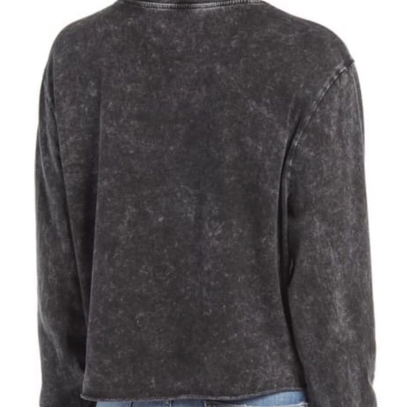 TREASURE & BOND BLACK AEROSMITH GRAPHIC LONG SLEEVE T-SHIRT WOMENS MEDIUM - Picture 2 of 7